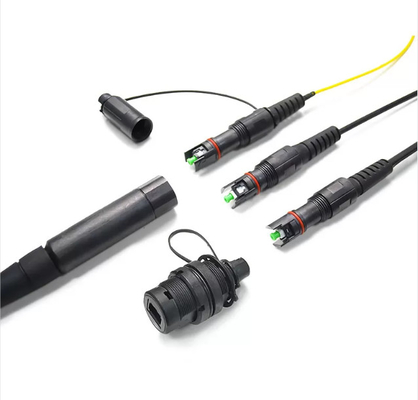 G657A1 H Connector SC APC SM Fiber Optic Patch Cords 4.6mm
