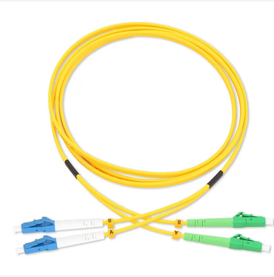 LC APC To LC UPC 3M G652D Single Mode Fiber Patch Cord