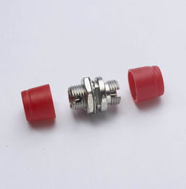 Green Or Red Optical Port Adapter Double D Type FC Low Insertion Loss