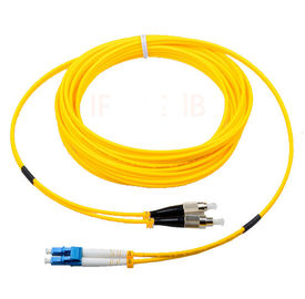 Low insertion loss, high return loss ST / PC SM DX 2.0mm, Fiber Optic Patch Cord