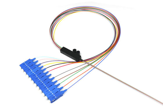 20M 12core SC Fiber Optic Pigtail