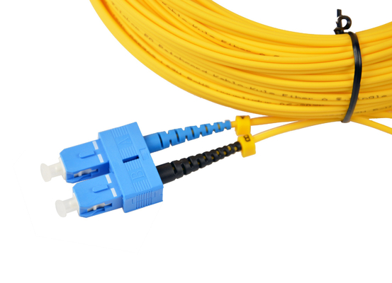 10m 20m 30m SM Duplex SC FTTH Optical Fiber Patch Cord