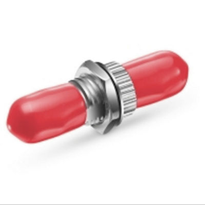 Round Type ST Simplex Singlemode Fiber Optic Adapter