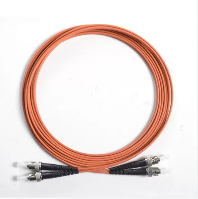 ST ST 3m 3.0mm Fiber Optic Patch Cords Orange UPC MultiMode
