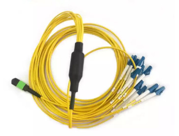 MPO/UPC থেকে LC/UPC 12 কোর প্যাচ কর্ড MPO/UPC সংযোগকারী