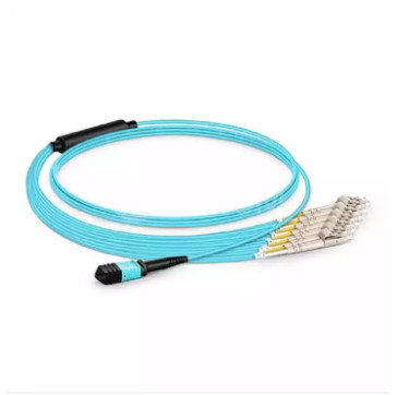 Ftth দ্রুত সংযোগকারী MPO UPC থেকে LC ফাইবার অপটিক প্যাচ কর্ড