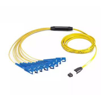 12 কোর MTP/MPO - মডিউল বক্সের ভিতরে ব্যবহৃত SC SM প্যাচ কর্ড