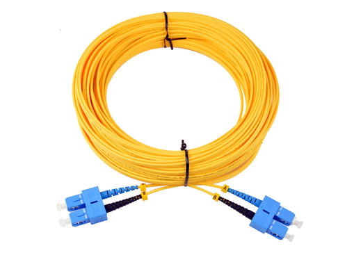 10m 20m 30m SM Duplex SC FTTH Optical Fiber Patch Cord